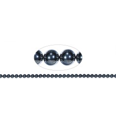 Heilstein & Edelstein-Strang - Kugeln, Silizium (synt.), 04mm