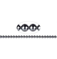 Heilstein & Edelstein-Strang - Kugeln, Silizium (synt.), 08mm