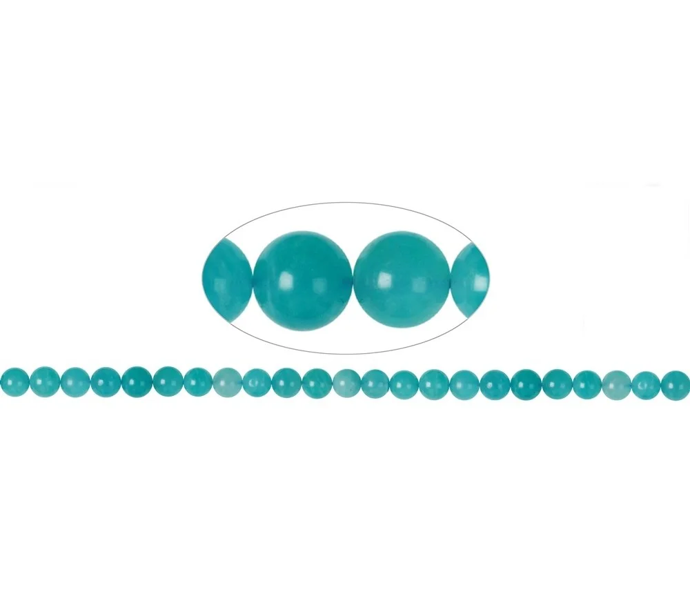Heilstein & Edelstein-Strang - Kugeln, Amazonit (Xing-Jiang), 06-07mm