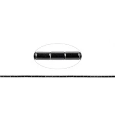 Heilstein & Edelstein-Strang - Zylinder, Hämatin, 05 x 03mm- 3er Pack