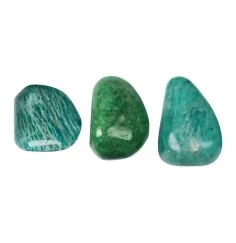 Trommelsteine - Amazonit - dunkel- 1,5 - 2,0cm - M - 500gr Beutel