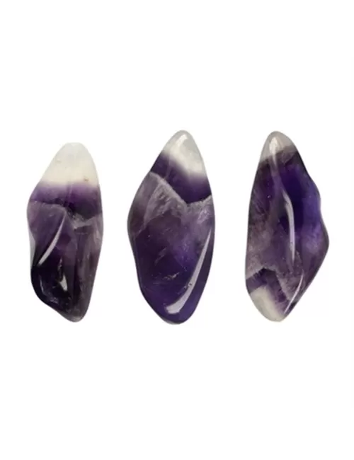 Trommelsteine - Amethyst - Chevron