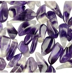 Trommelsteine - Amethyst - Chevron, lang- 2,0 - 3,0cm - S - 500gr Beutel