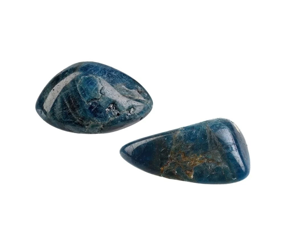 Trommelsteine - Apatit - stab.- 2,5 - 3,0cm - L - 500gr Beutel