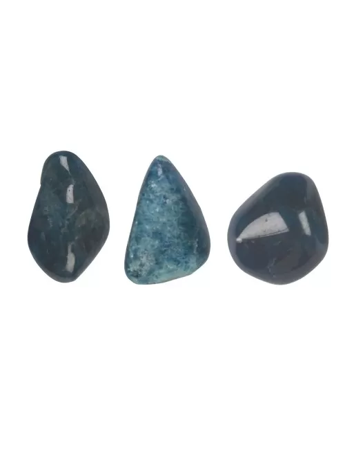 Trommelsteine - Apatit extra - stab.- 2,5 - 3,0cm - M - 500gr Beutel