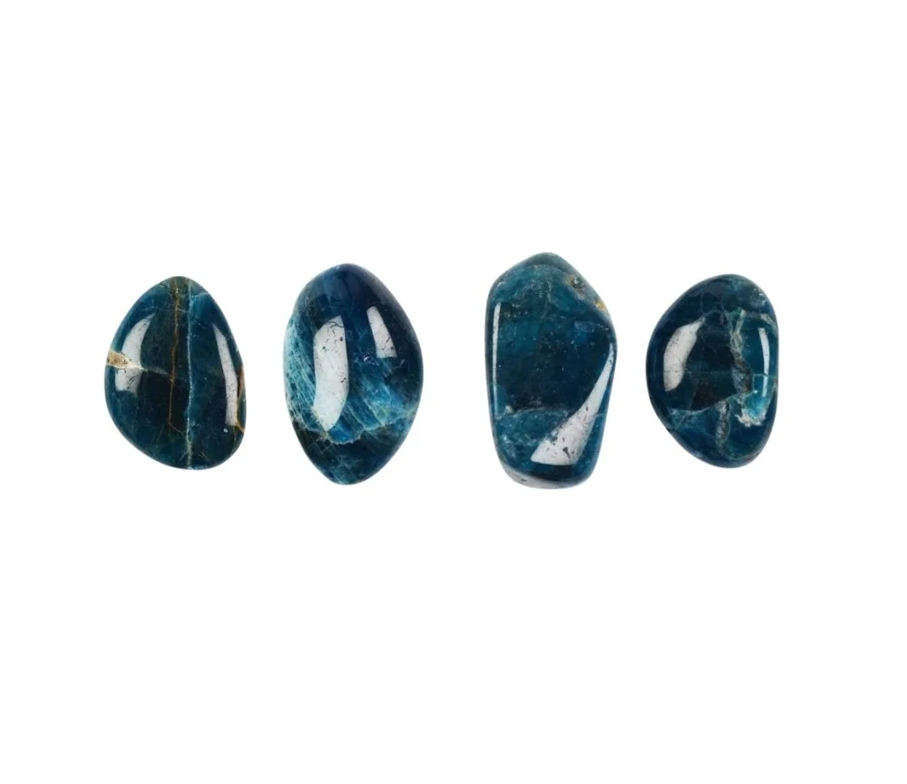 Trommelsteine - Apatit extra - stab.- 2,0 - 2,8cm - S/M - 500gr Beutel