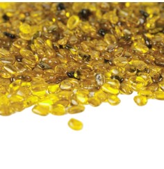 Trommelsteine - Bernstein - gelb- 0,3 - 0,5cm - B3 - 500gr Beutel