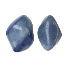 Trommelsteine - Blauquarz, 2,5 - 3,0cm - L - 500gr Beutel