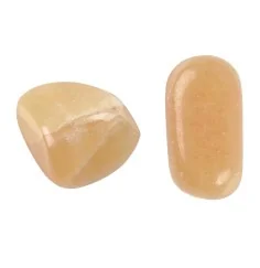 Trommelsteine - Calcit - orange- 2,5 - 3,0cm - L - 500gr Beutel