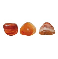 Trommelsteine - Carneol, 2,0 - 2,5cm - M - 500gr Beutel