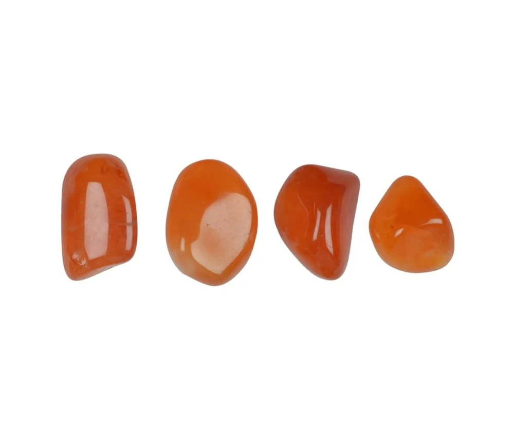 Trommelsteine - Carneol, 1,3 - 2,0cm - S - 500gr Beutel