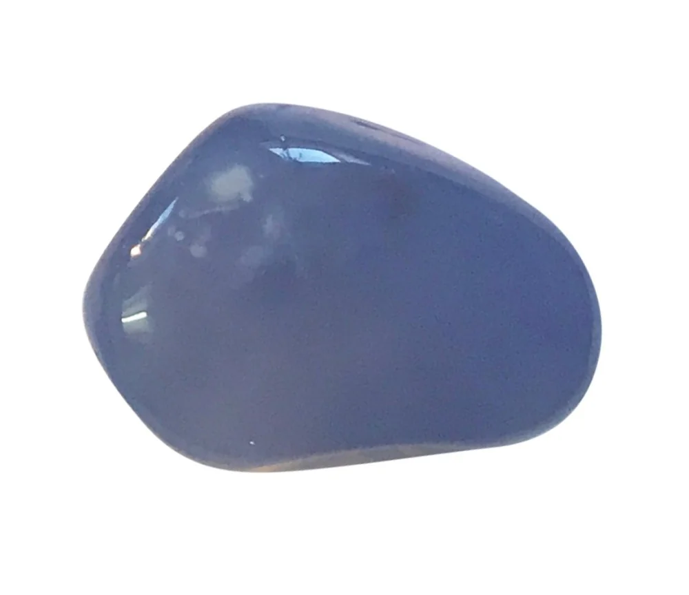 Trommelsteine - Chalcedon - blau- 3,0- 3,8cm - XL - 500gr Beutel