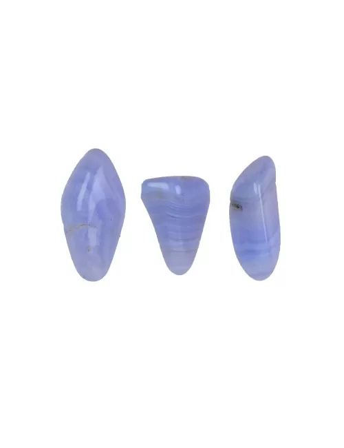 Trommelsteine - Chalcedon - blau- 1