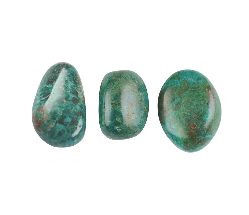 Trommelsteine - Chrysocoll - stab. A, 1,8 - 2,5cm - M - 500gr Beutel