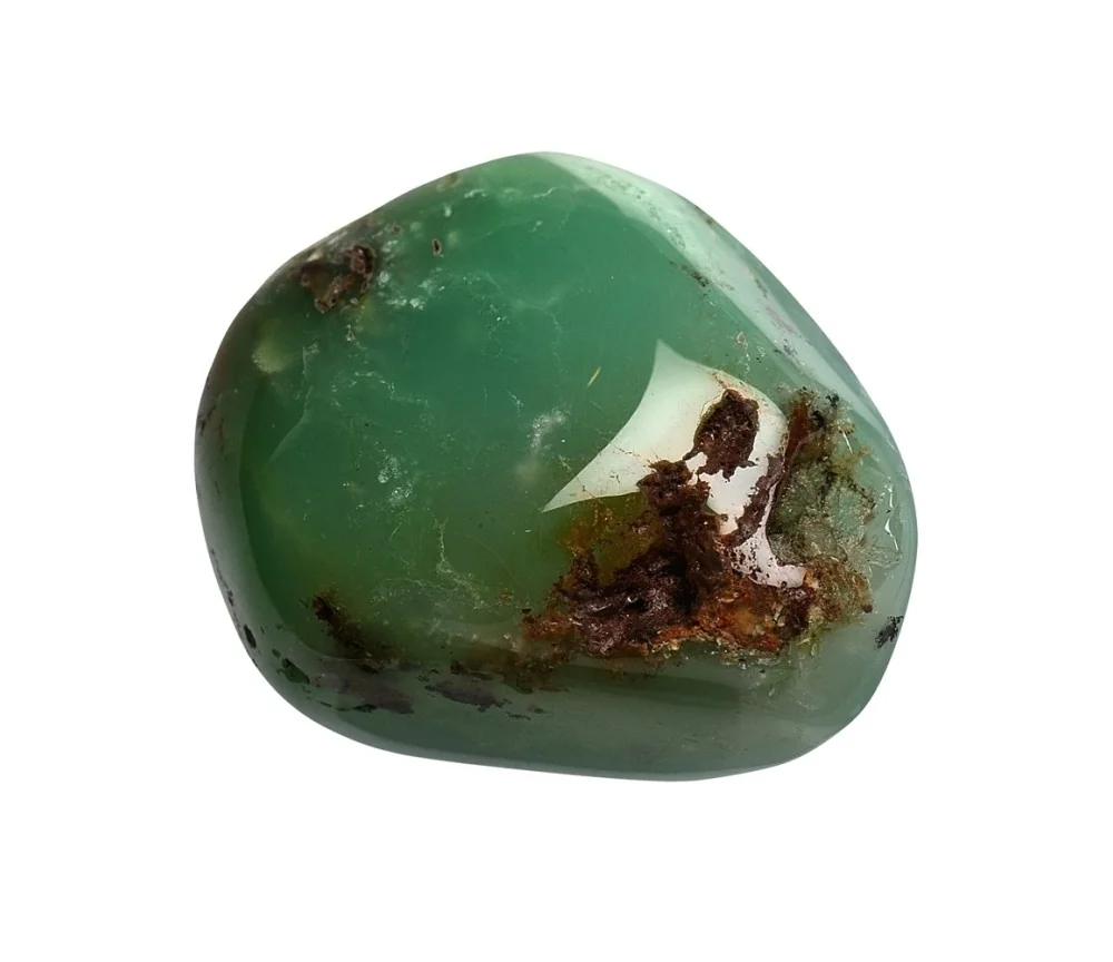 Trommelsteine - Chrysopras, 3,0 - 4,0cm - XL - 500gr Beutel