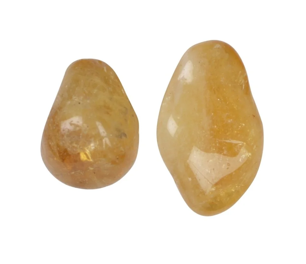 Trommelsteine - Citrin - gebr. extra, 3,0 - 4,0cm - L - 500gr Beutel