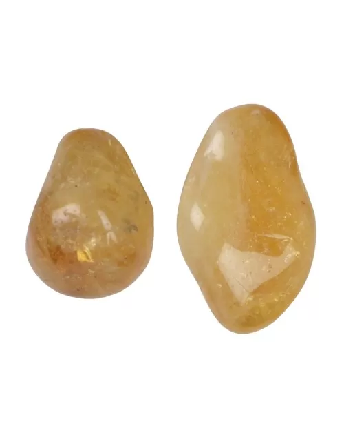 Trommelsteine - Citrin - gebr. extra, 3,0 - 4,0cm - L - 500gr Beutel