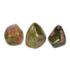 Trommelsteine - Unakit, 1,8 - 3,3cm - M - 500gr Beutel