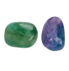 Trommelsteine - Fluorit A, 2,5 - 3,0cm - L - 500gr Beutel