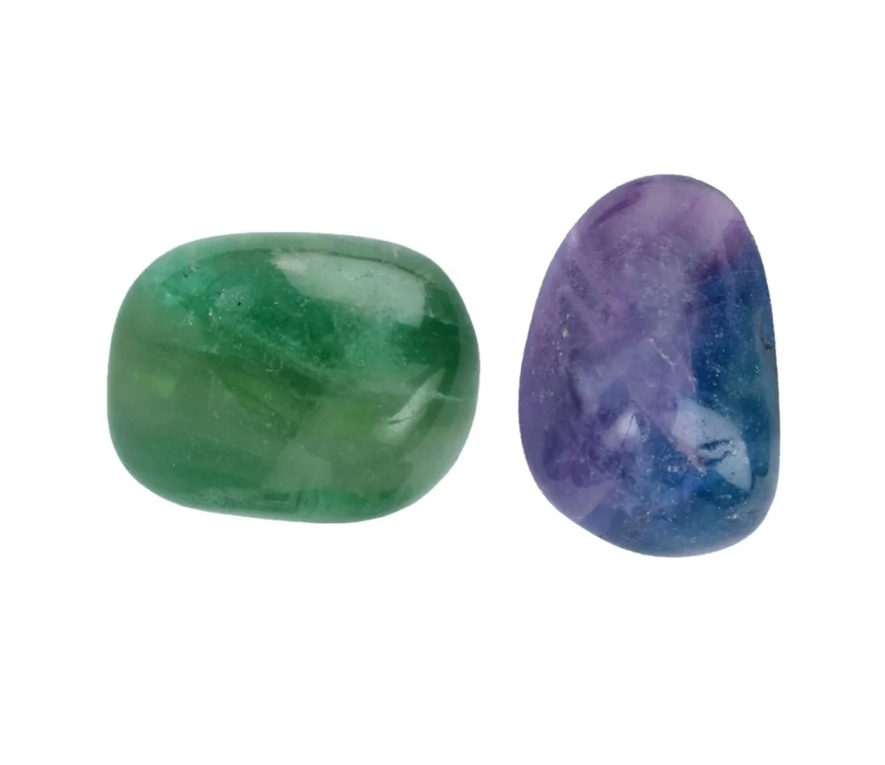 Trommelsteine - Fluorit A, 2,5 - 3,0cm - L - 500gr Beutel