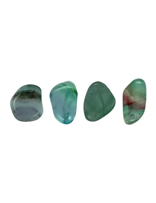 Trommelsteine - Fluorit A