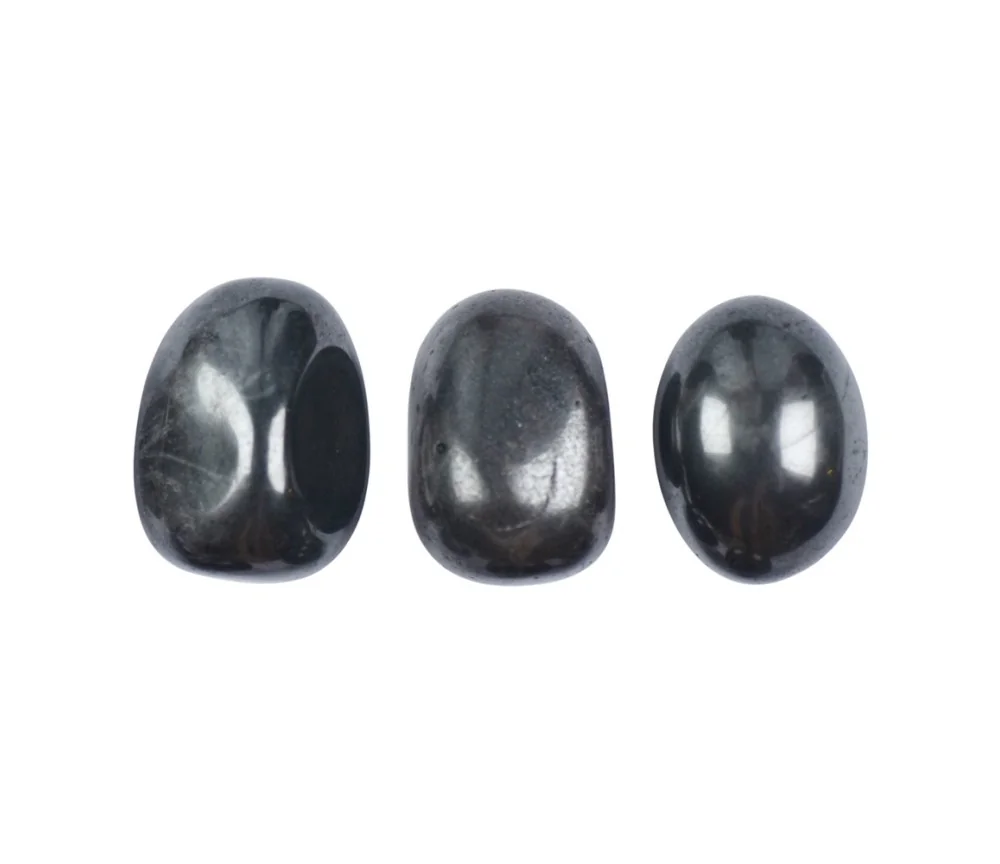 Trommelsteine - Hämatit - natur- 1,5- 2,0cm - M - 500gr Beutel