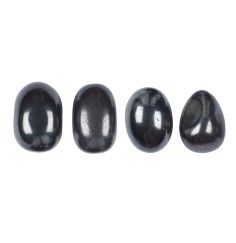 Trommelsteine - Hämatit - natur- 1,0 - 1,5cm - S - 500gr Beutel