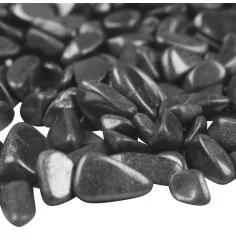 Trommelsteine - Hämatit - natur Ladesteine , 0,8 - 1,5cm - 1Kg Beutel