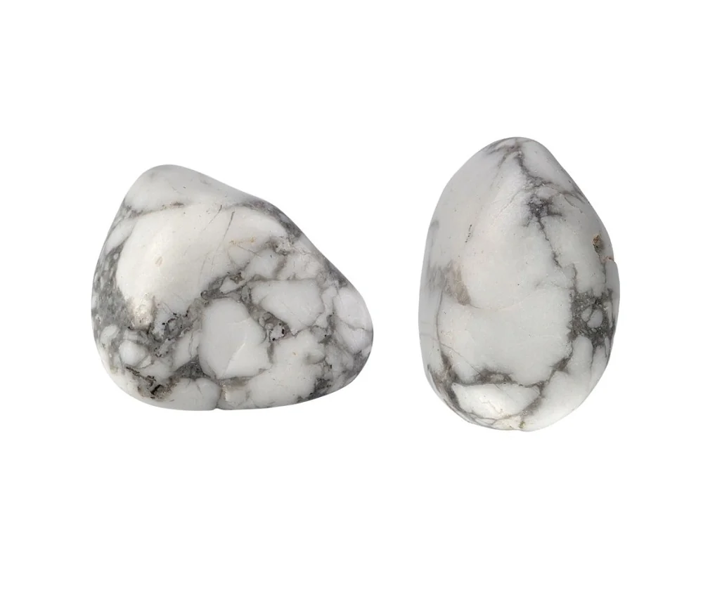 Trommelsteine - Magnesit - glatt- 2,5 - 3,0cm - L - 500gr Beutel