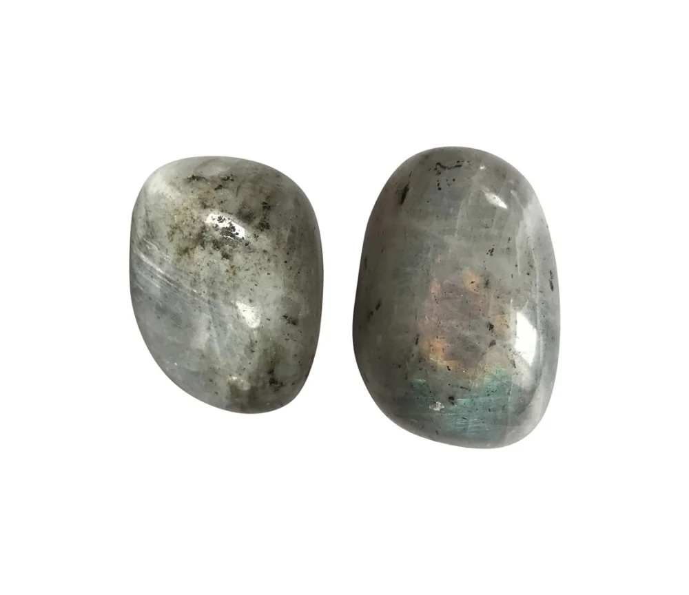 Trommelsteine - Labradorit, 2,2 - 2,7cm - L - 500gr Beutel