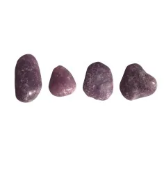 Trommelsteine - Lepidolith, 1,5 - 2,0cm - S - 500gr Beutel