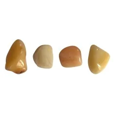 Trommelsteine - Gelbquarz, 1,2 - 1,8cm - S - 500gr Beutel