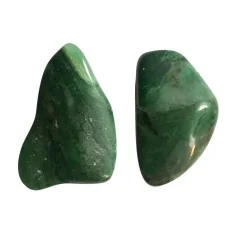 Trommelsteine - Prasem, 2,5 - 4,5cm - L - 500gr Beutel