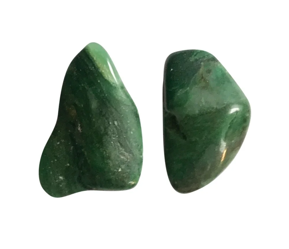 Trommelsteine - Prasem, 2,5 - 4,5cm - L - 500gr Beutel