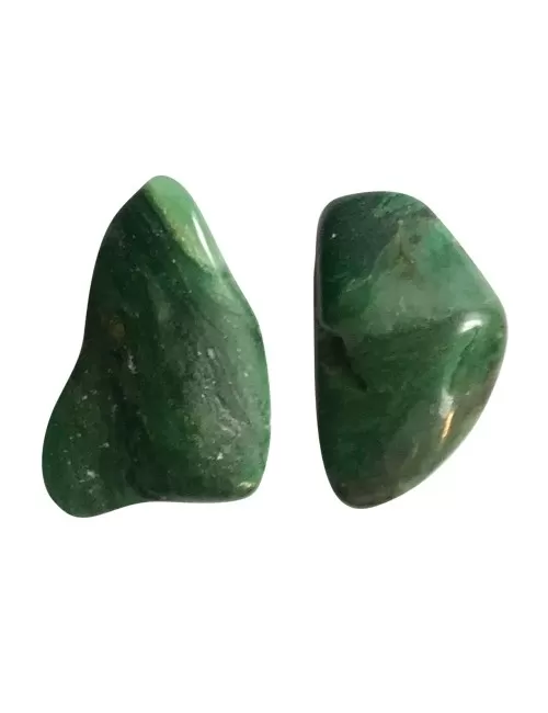 Trommelsteine - Prasem, 2,5 - 4,5cm - L - 500gr Beutel