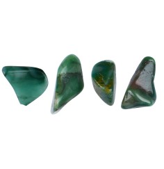 Trommelsteine - Prasem, 1,5 - 3,0cm - S - 500gr Beutel