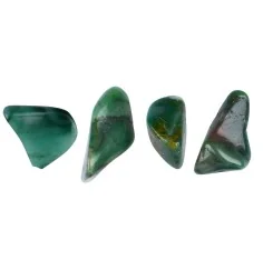 Trommelsteine - Prasem, 1,5 - 3,0cm - S - 500gr Beutel