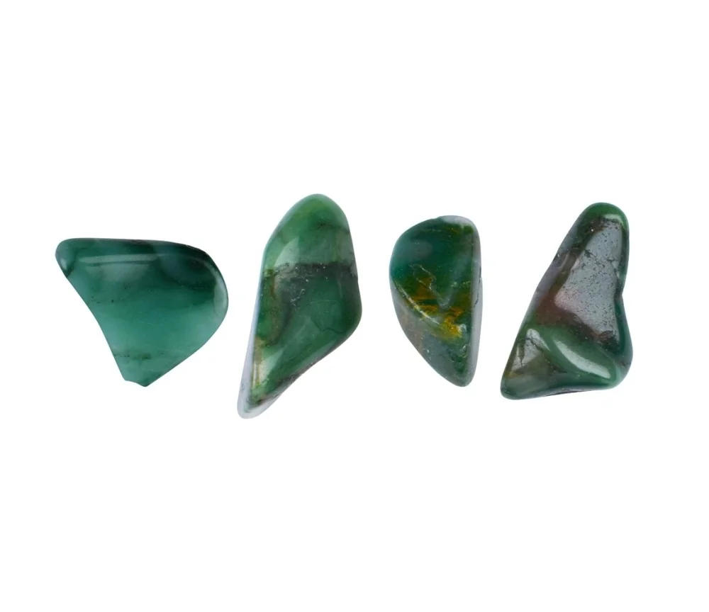 Trommelsteine - Prasem, 1,5 - 3,0cm - S - 500gr Beutel