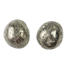 Trommelsteine - Pyrit mit Kristallen, 2,5 - 30cm - L - 500gr Beutel