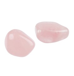 Trommelsteine - Rosenquarz, 2,5 - 3,0cm - L - 500gr Beutel