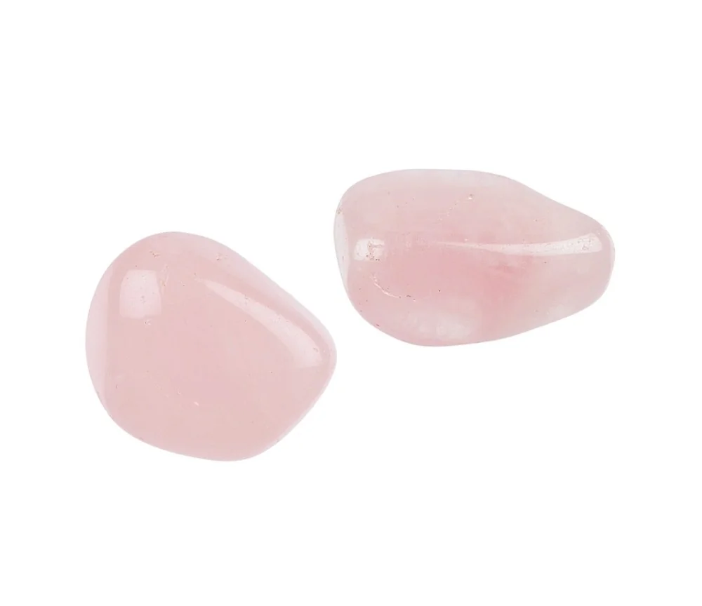 Trommelsteine - Rosenquarz, 2,5 - 3,0cm - L - 500gr Beutel