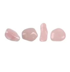 Trommelsteine - Rosenquarz, 1,5 - 2,5cm - S - 500gr Beutel