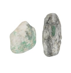 Trommelsteine - Smaragd in Matrix, 2,5 - 3,5cm - L - 500gr Beutel