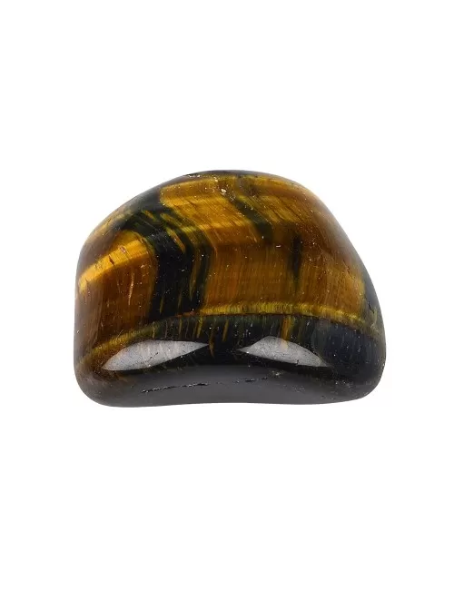 Trommelsteine - Tigerauge - gold- 3