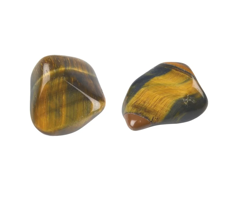 Trommelsteine - Tigerauge - gold- 2,5 - 3,0cm - L - 500gr Beutel