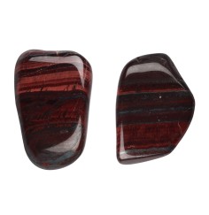 Trommelsteine - Tigerauge - rot, gebr.- 2,5 - 3,0cm - L - 500gr Beutel