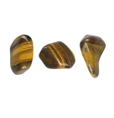 Trommelsteine - Tigerauge - gold- 2,0 - 2,5cm - M - 500gr Beutel