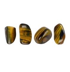 Trommelsteine - Tigerauge - gold- 1,3 - 2,5cm - S - 500gr Beutel