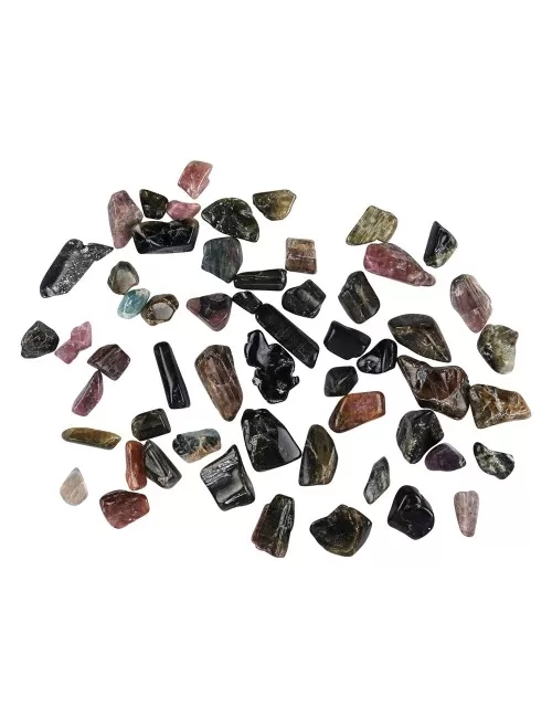 Trommelsteine - Turmalin - bunt- gemischte Größen - 500gr Beutel