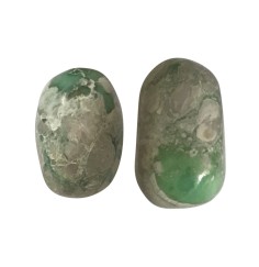 Trommelsteine - Variscit in Matrix, 2,8 - 2,8cm - L - 500gr Beutel